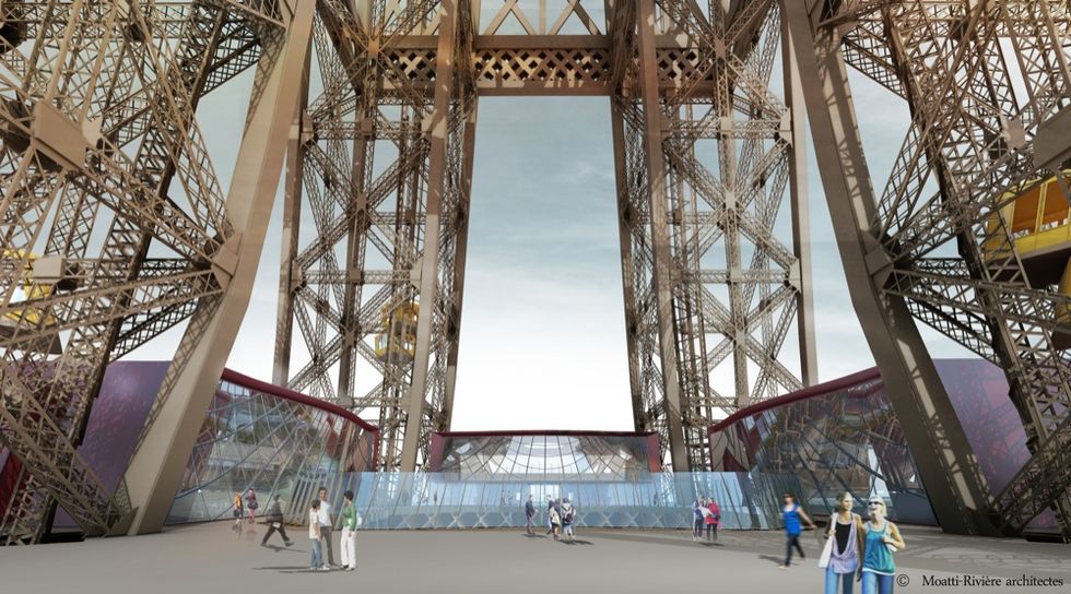 Il nuovo primo piano della Torre Eiffel