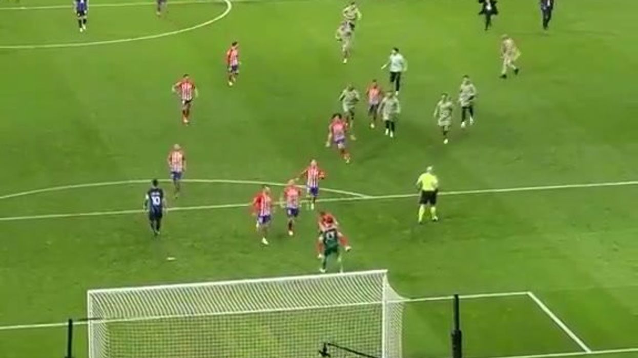 Il rigore sbagliato da Lautaro Martinez in Atletico Madrid-Inter | video