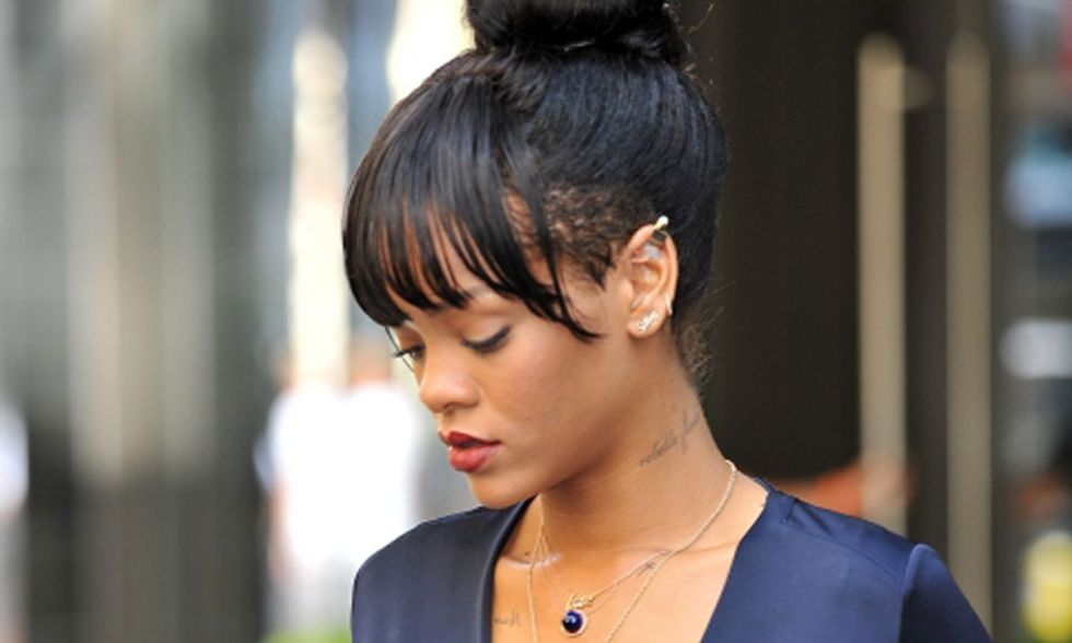 Rihanna, lacrime in TV per Chris Brown