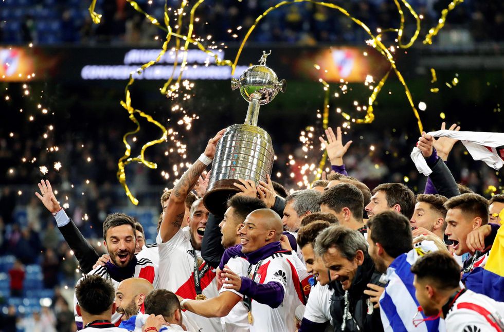 River Boca finale Libertadores Madrid immagini belle super clasico