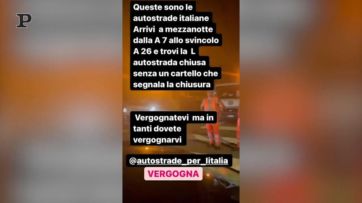 Roberto Mancini contro Autostrade per l'Italia: "Vergognatevi" | video