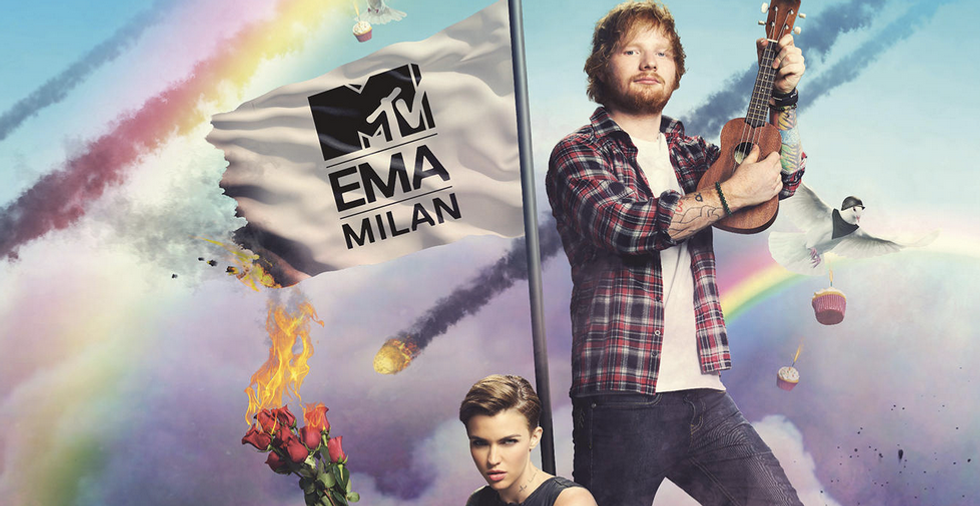 MTV Ema 2015: Ed Sheeran e Ruby Rose saranno i presentatori