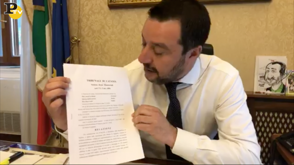 Salvini processo tribunale dei MInistri Diciotti