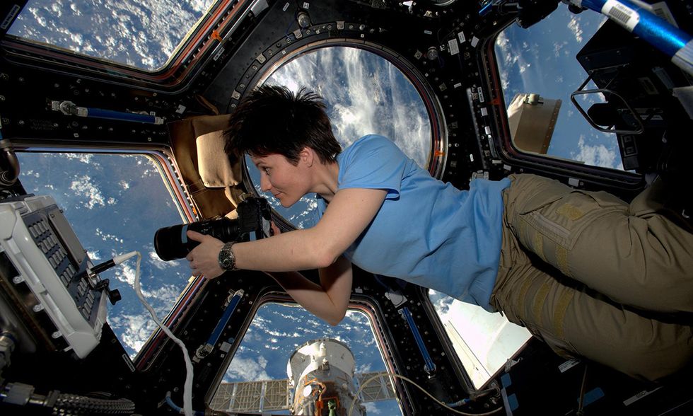 Sam Cristoforetti sulla Stazione Spaziale Internazionale
