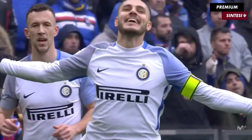 Sampdoria-Inter 4 gol Icardi video