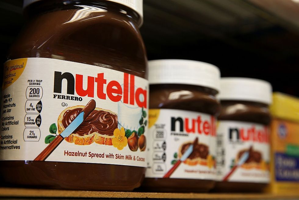 Nutella stands out as the new competitor of peanut butter in the US