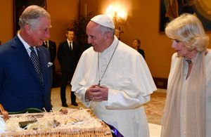 British royals at Vatican to meet Pope Francis