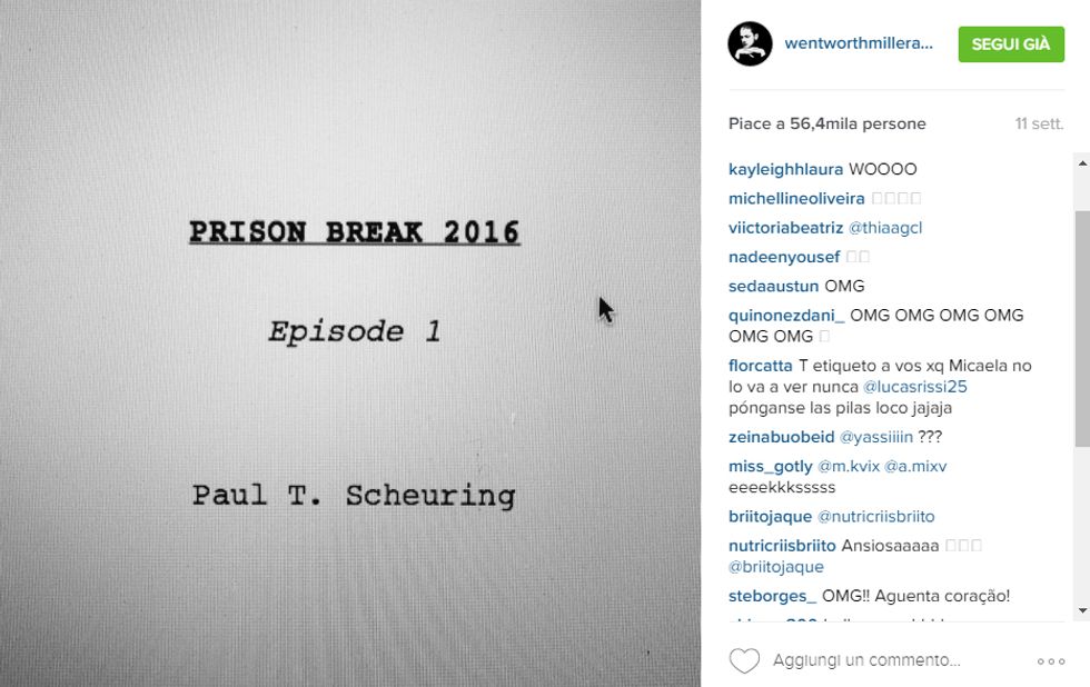 Prison Break: Fox conferma la nuova mini serie