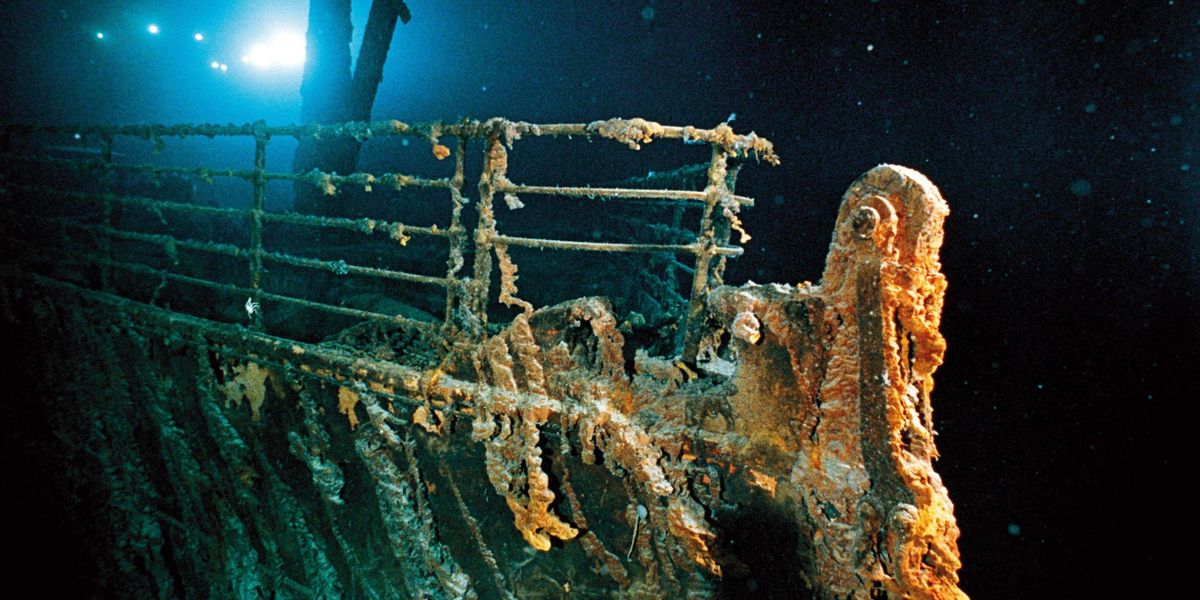 Scomparso sottomarino, Oceano Atlantico, Titanic