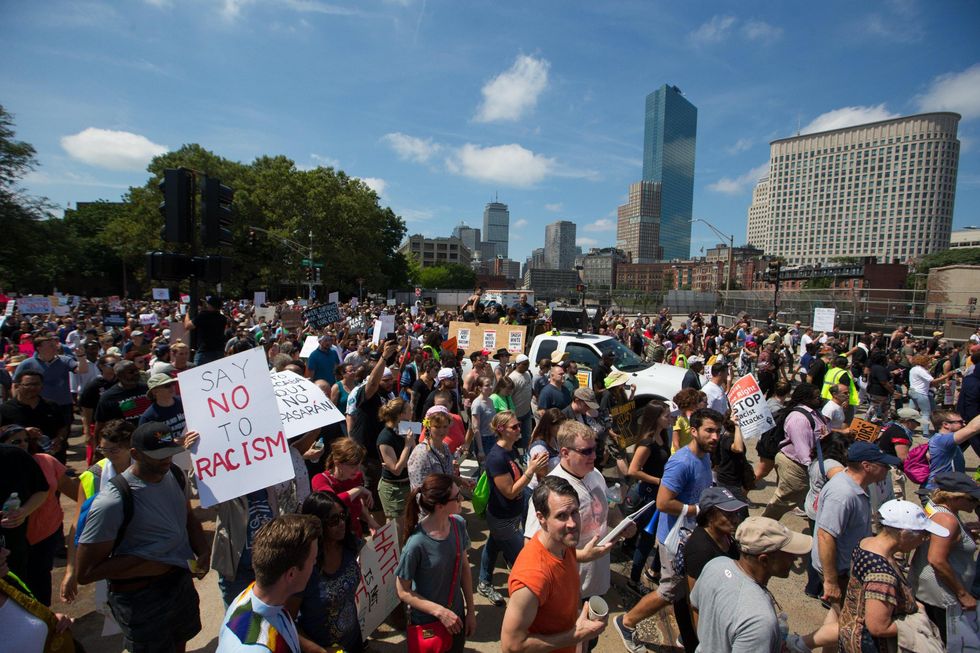 Boston: in migliaia contro l'estrema destra - FOTO