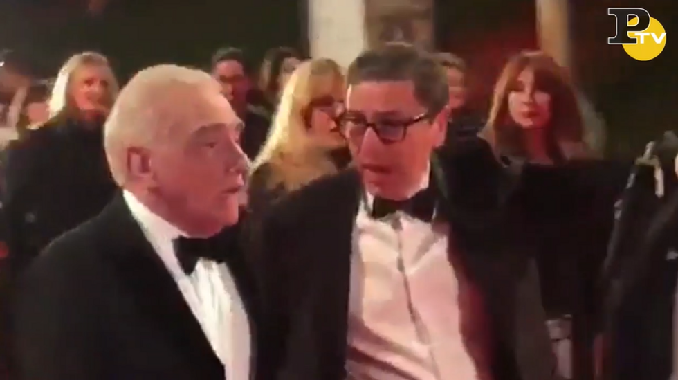 Scorsese premiazione video