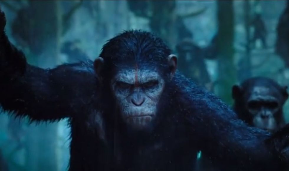 Il pianeta delle scimmie: Revolution, il trailer italiano