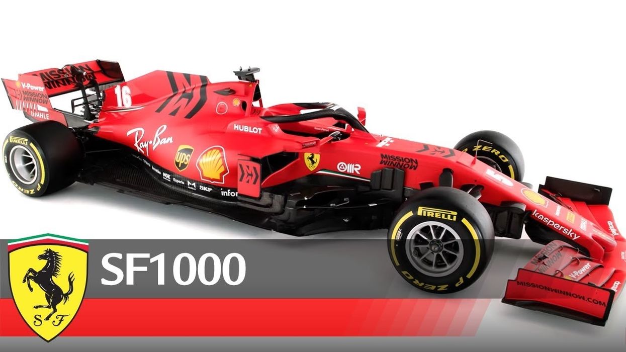 Formula 1, ecco la Ferrari SF1000