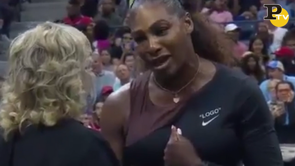 Serena Williams e la sfuriata con l'arbitro video