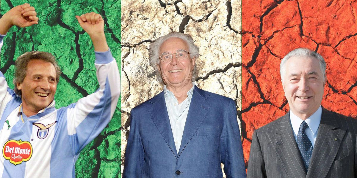 Sergio Cragnotti, Luciano Benetton, Gianni Zonin. ​