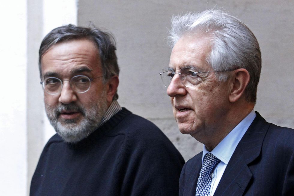 Marchionne-Monti, prove di dialogo (immaginario) sul futuro di Fiat