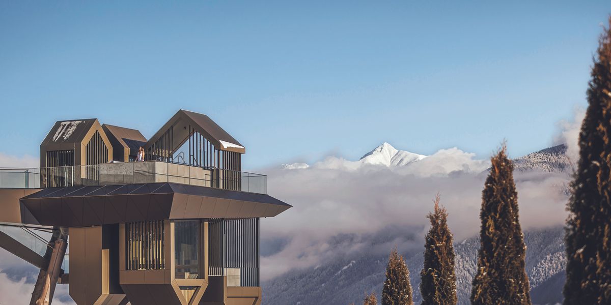 Sky Spa Heaven & Hell, Hubertus Alpin panorama Hotel