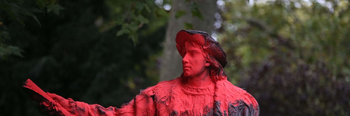 statua Cristoforo Colombo