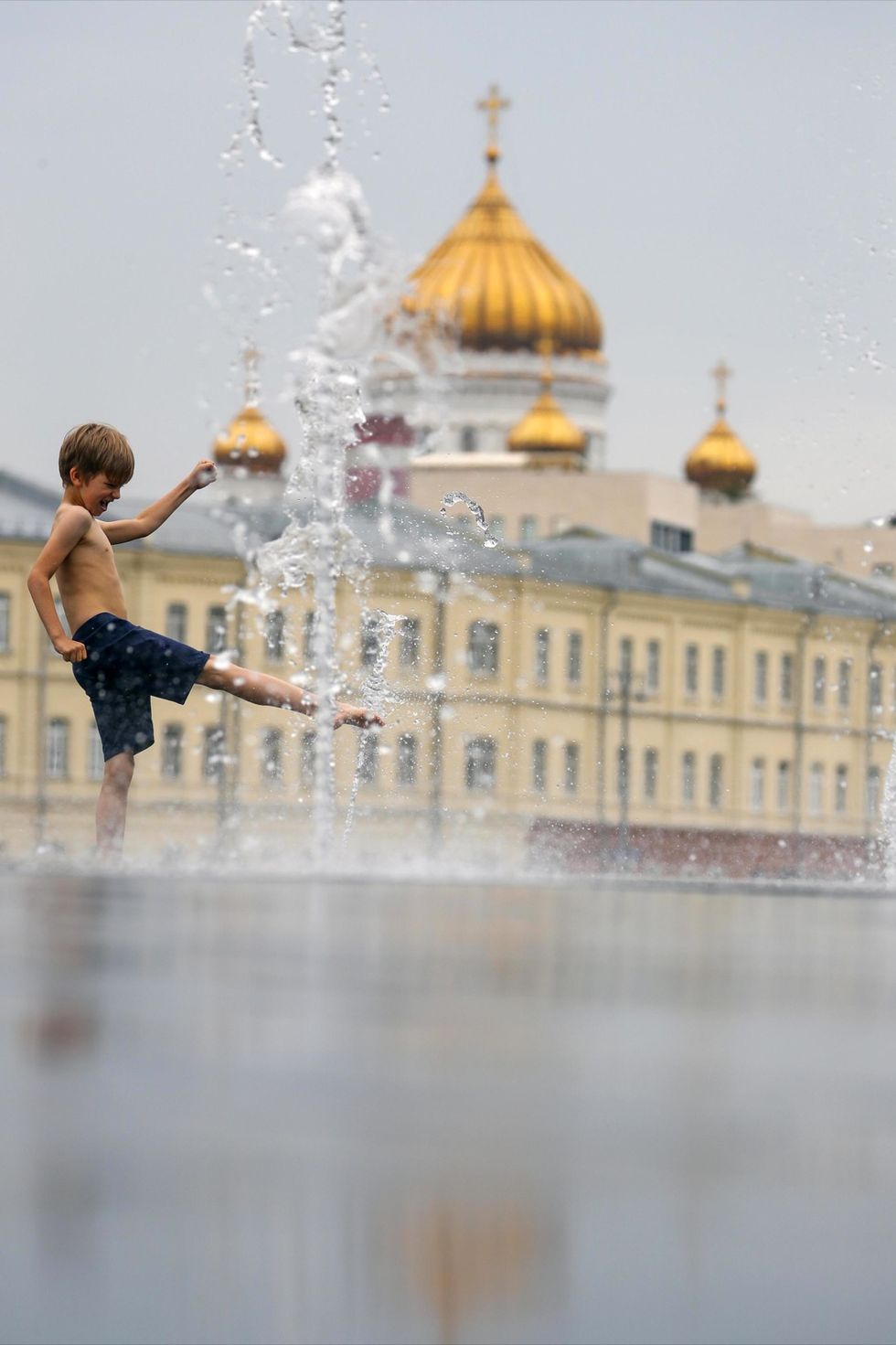 Summer day in Moscow