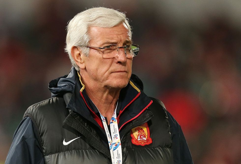 Marcello Lippi will train the Chinese national football club