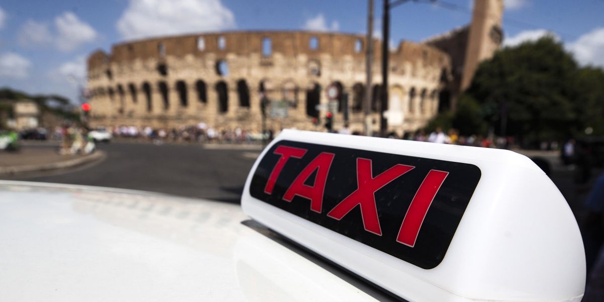 taxi roma italia guadagno