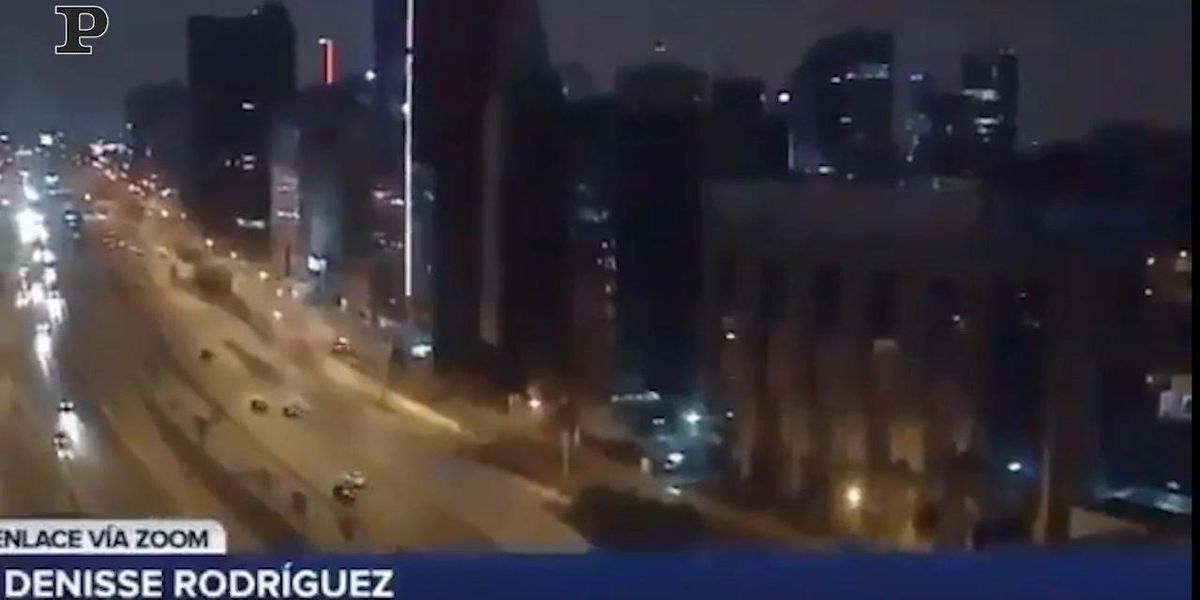 Terremoto in Perù, la scossa avvertita durante un programma TV | video