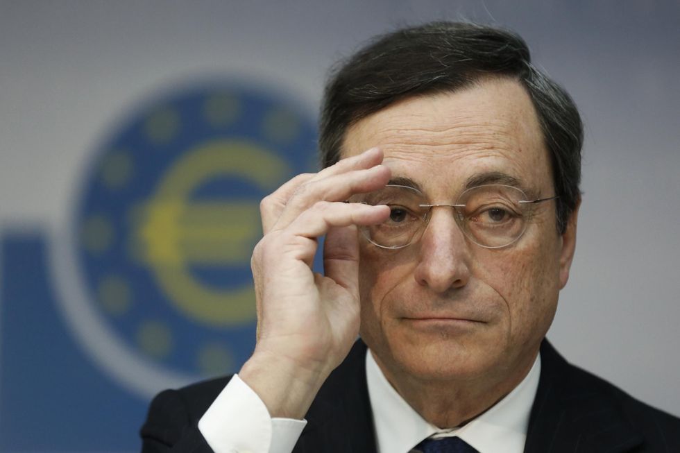 Mario Draghi Named Financial Times Person of the Year