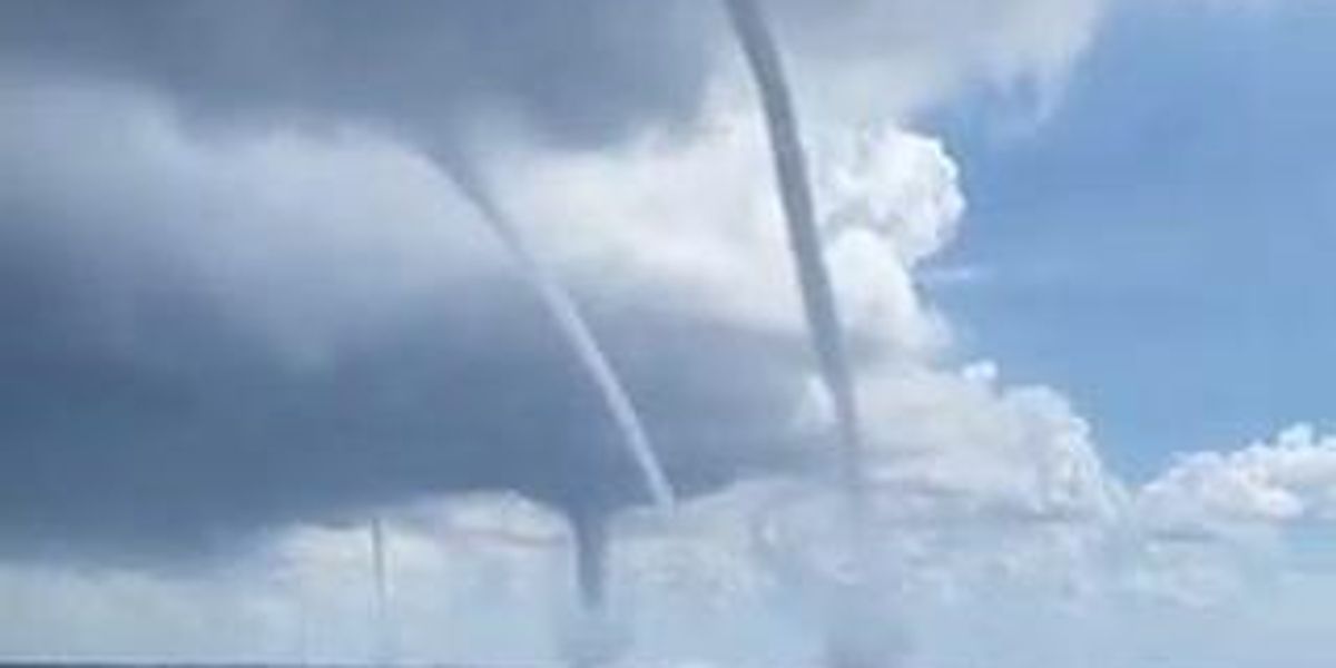Spettacolari tornado sulla costa di Maiorca I video