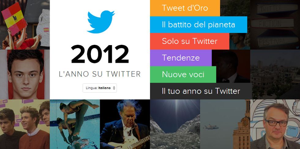 Twitter: il meglio del 2012
