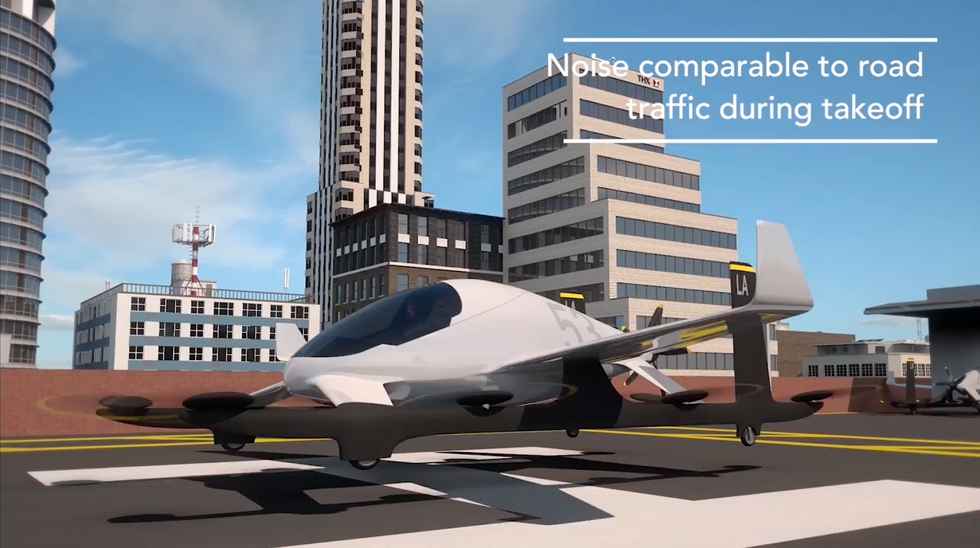 uber elevate progetto taxi volante nasa 2020