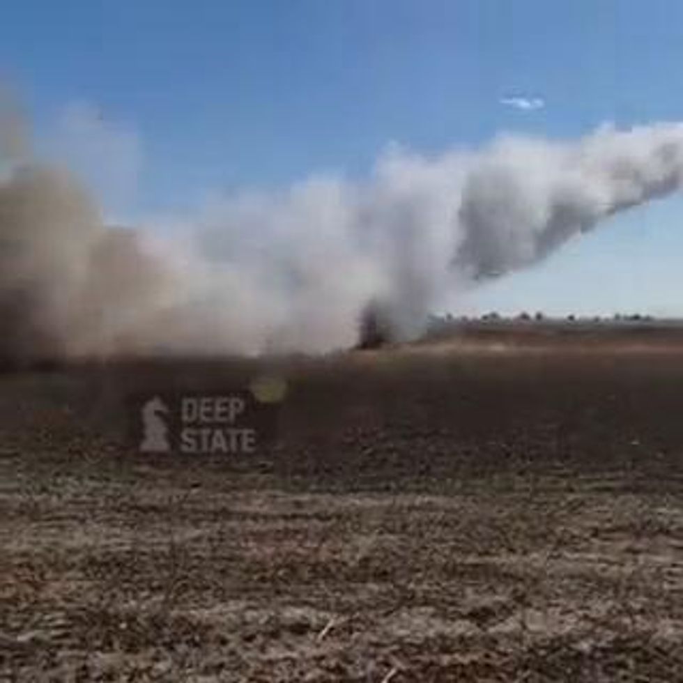 Ucraina difesa aerea distrugge un drone russo I video