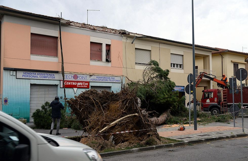 Il Centro Italia devastato dal maltempo