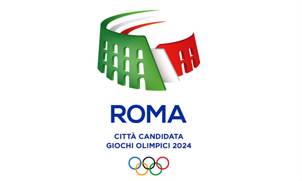 Roma 2024: il logo della candidatura alle Olimpiadi