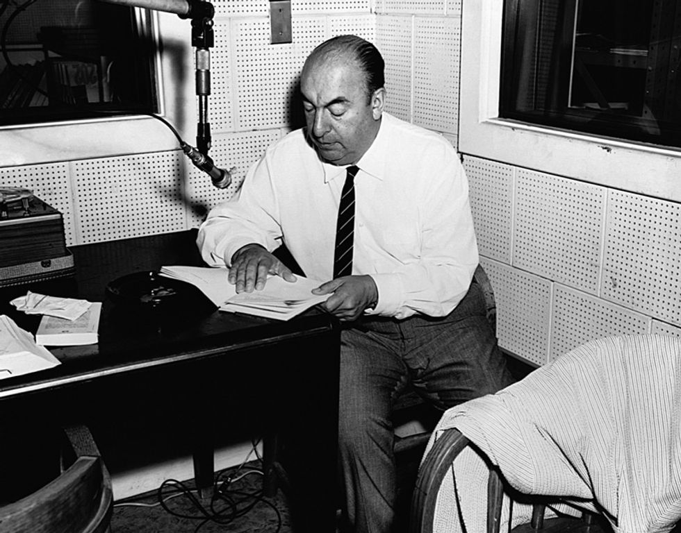 La voce di Pablo Neruda rivive online