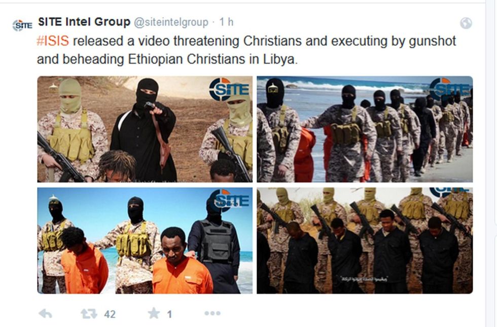 Isis, l'orrore della decapitazione dei cristiani etiopi