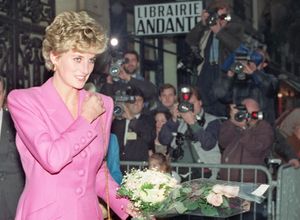 Una delle apparizioni pubbliche di Lady Diana