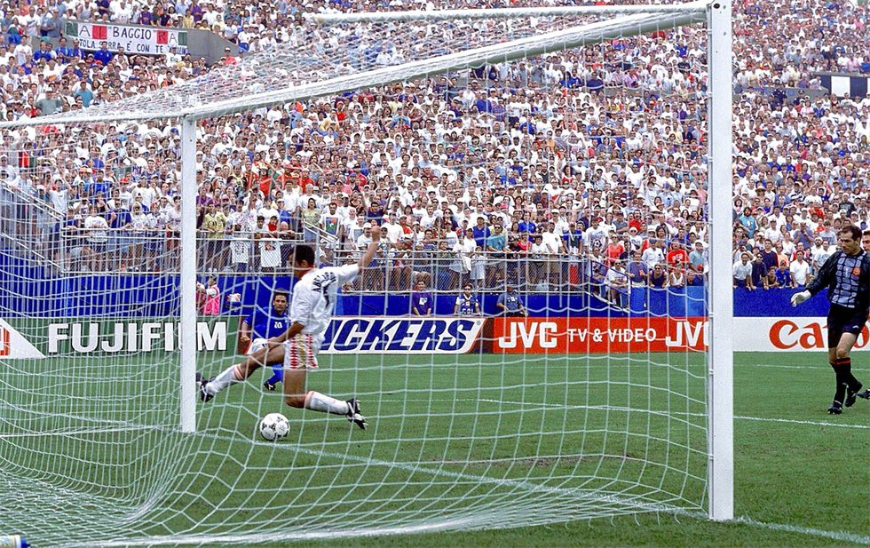 Italia-Spagna: con doppietta di Baggio l'ultima vittoria ai Mondiali 1994