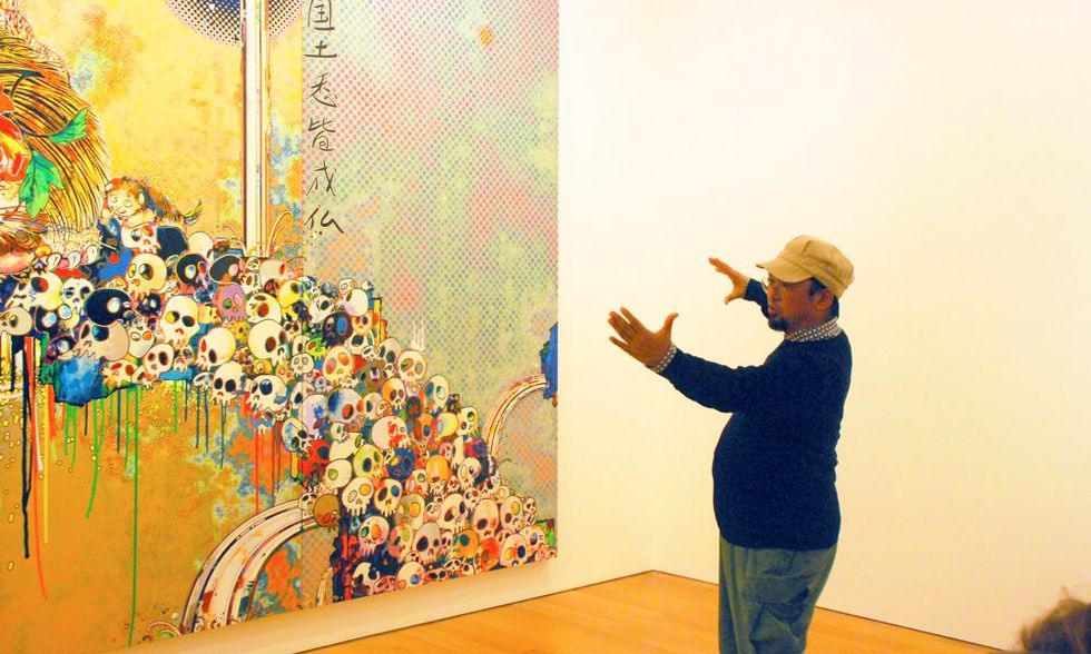 Arte, teschi e fiori nella nuova personale di Takashi Murakami alla Gagosian di Hong kong