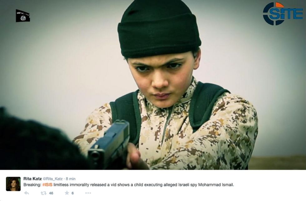 Isis: è francese il bambino che spara alla spia del Mossad