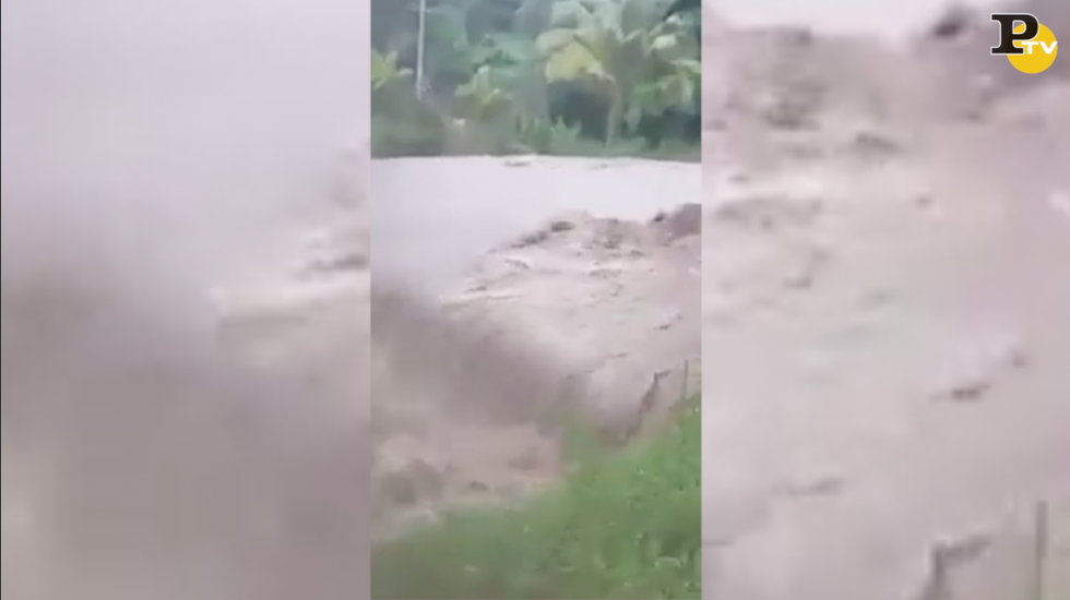 uragano maria martinica video inondazioni danni vento