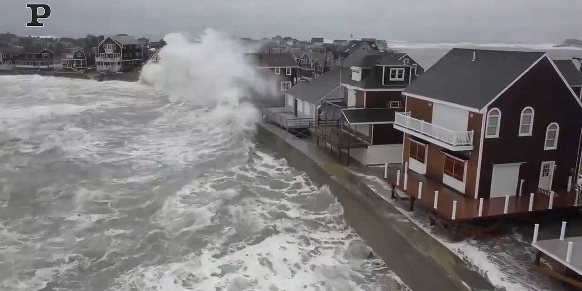 Usa, l'uragano Orlena si abbatte sulla costa del Massachusetts | video