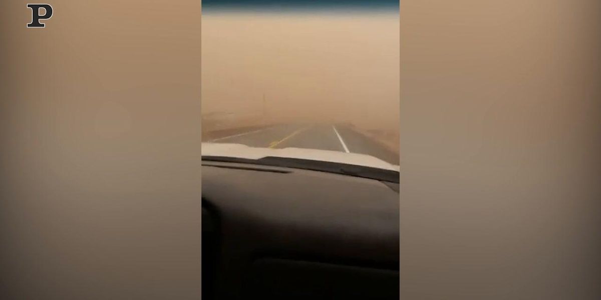 USA, tempesta di sabbia in Kansas | Video