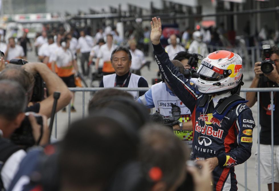 Gp Giappone: dominio Vettel, Alonso fuori