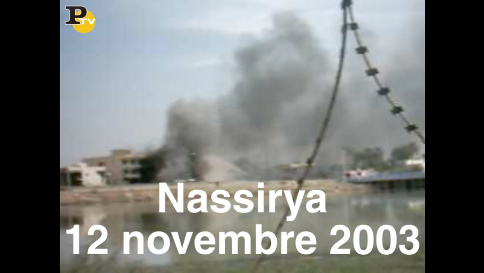 Video attentato Nassirya Carabinieri 13 novembre 2003