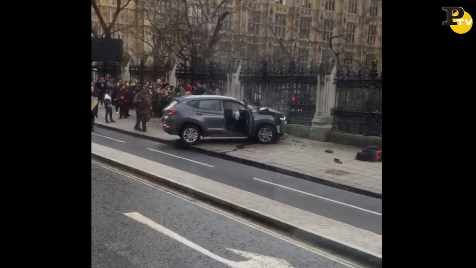 video attentato parlamento westminster
