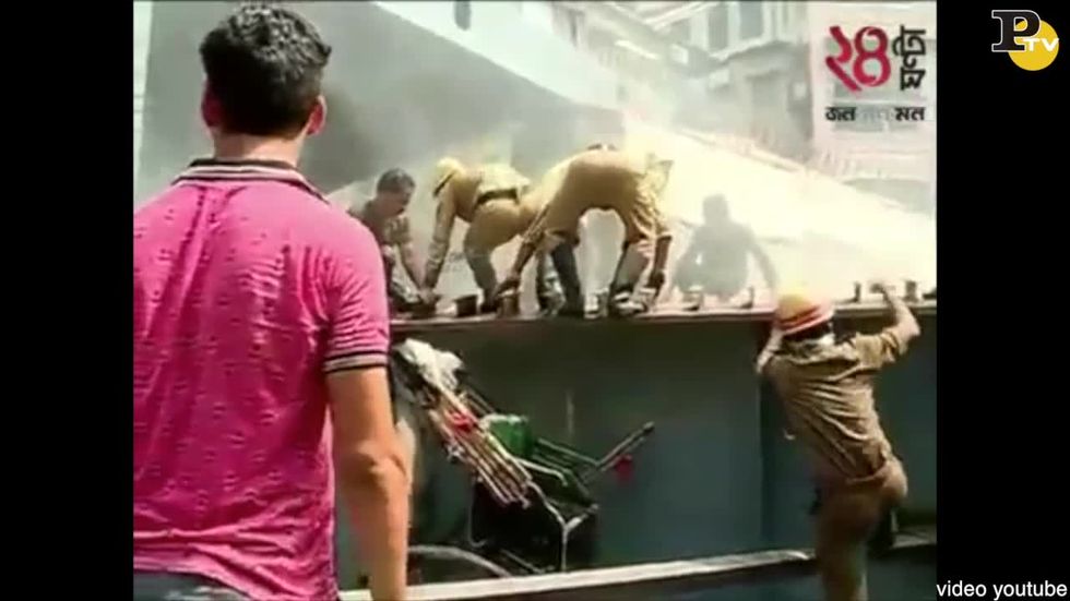 video-crollo cavalcavia india calcutta