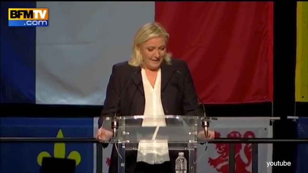 video-discorso marine le pen elezioni regionali francia