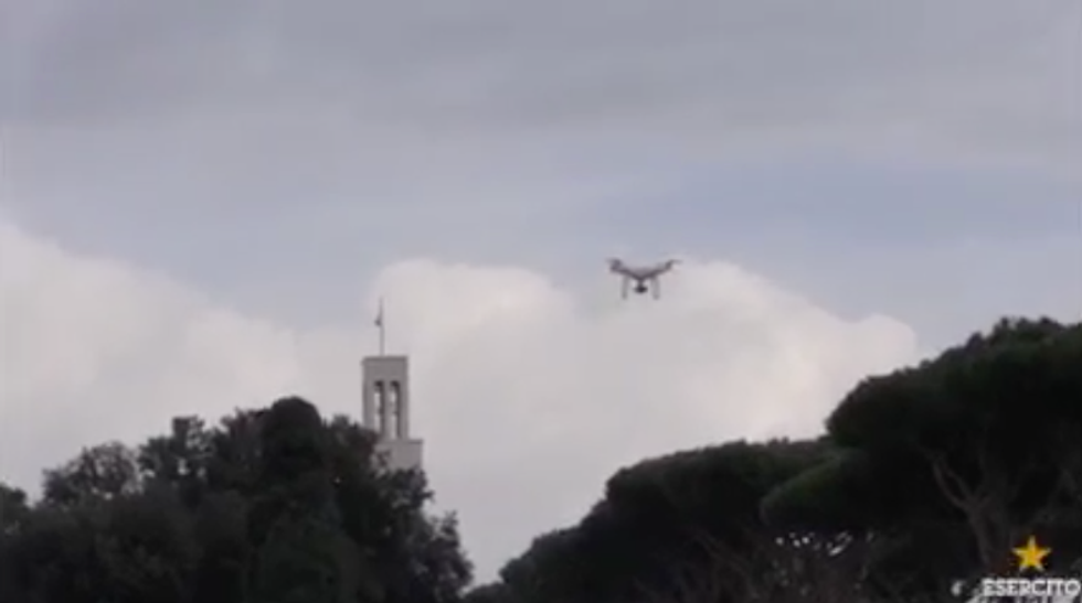 video drone esercito