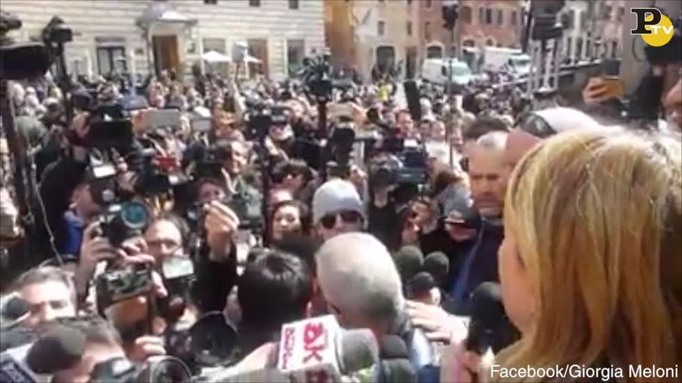 video-giorgia meloni annuncia candidatura sindaco roma