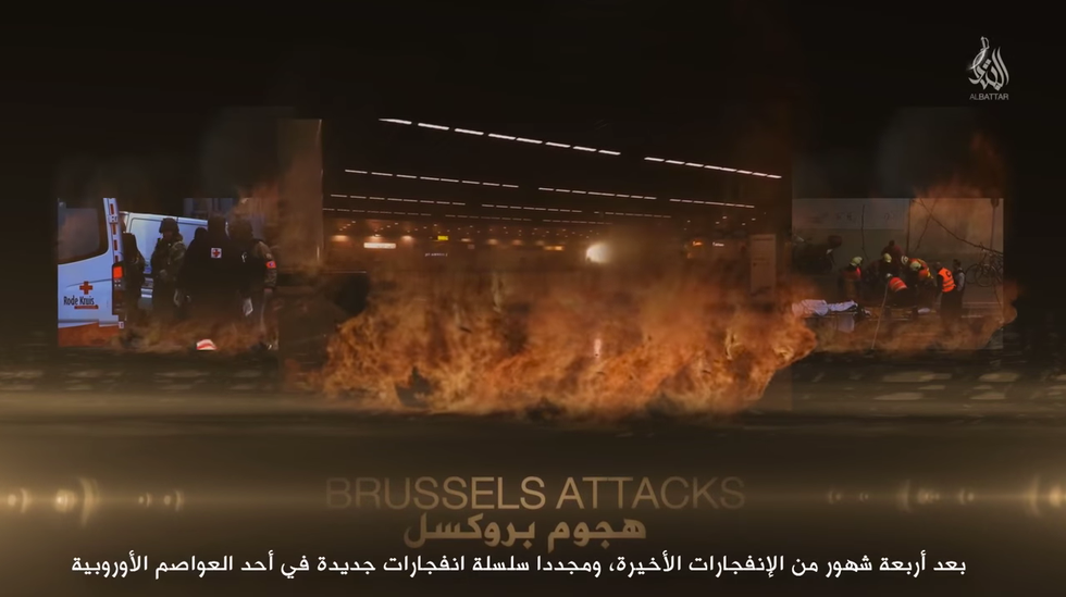 video isis attacks bruxelles